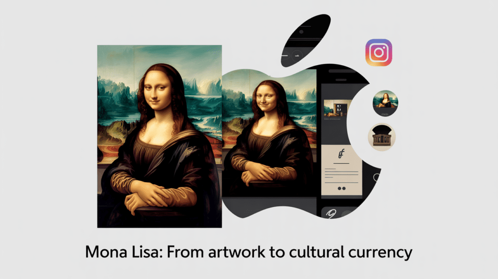 How the “Mona Lisa” evolved from artwork to cultural symbol, shaping modern music and cuisine through its coded associations with mystique, authenticity, and mass-market value.
