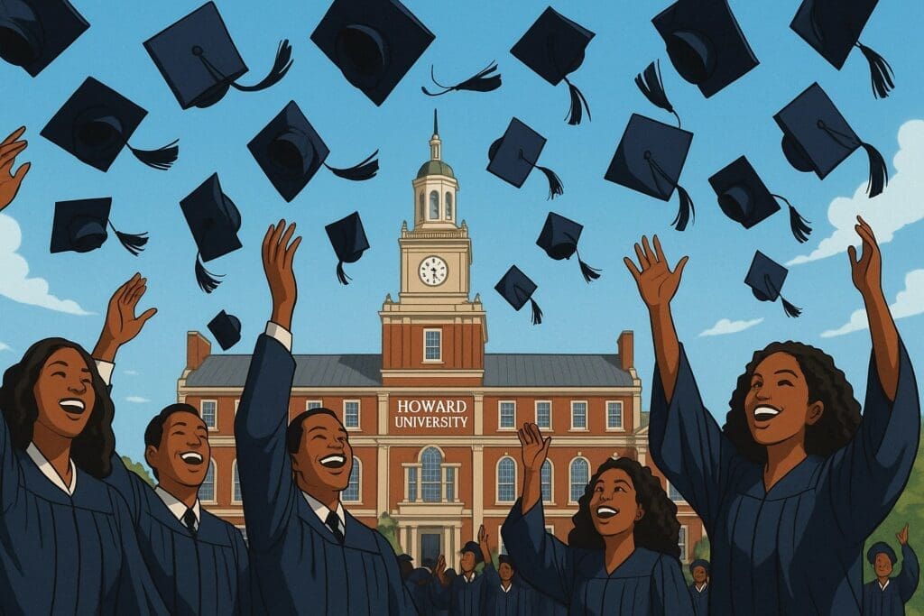 Howard University HBCU Graduation