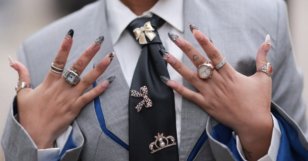 The "Castlecore" Nails Trend Is Out of a Fairy Tale