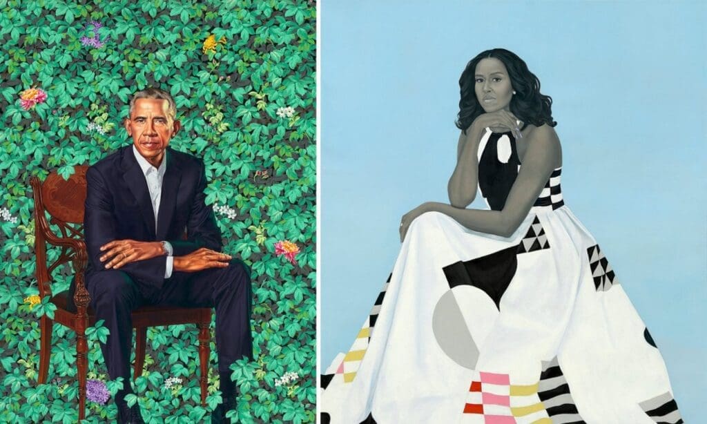 Obamas' Official Portraits | DailyArt Magazine