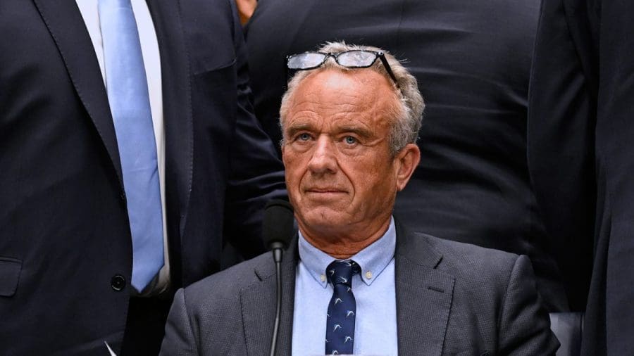 Secretary of Health and Human Services Robert F. Kennedy Jr. appears before a Senate committee on Health, Education, Labor and Pensions hearing at the Capitol on May 14, 2025, in Washington. (John McDonnell, Associated Press)