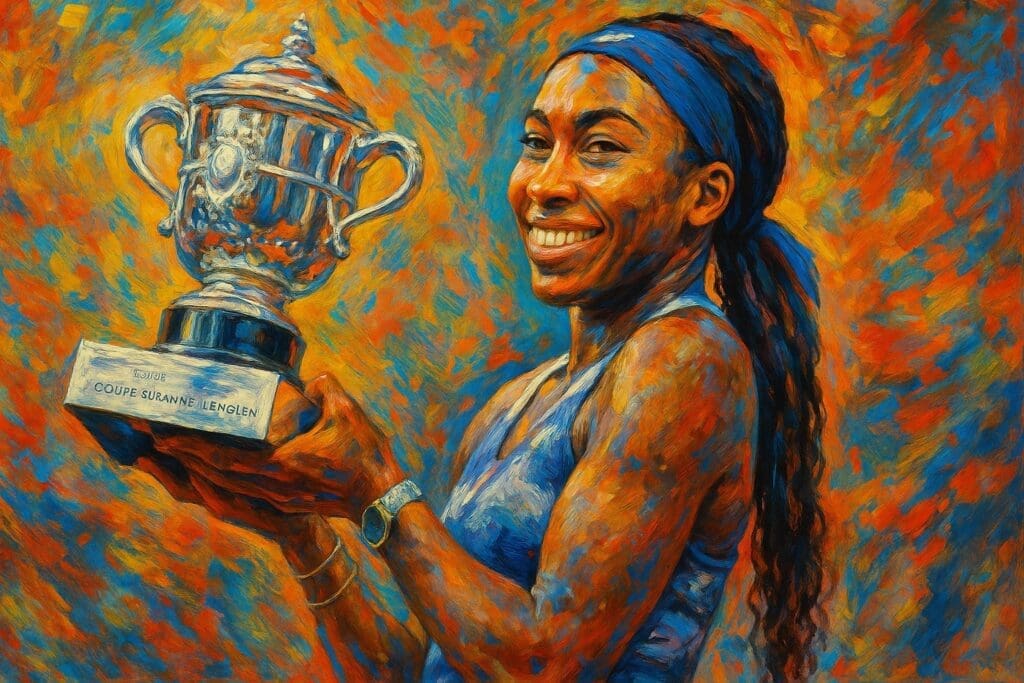 Coco Gauff celebrates cousin who graduated from an HBCU
