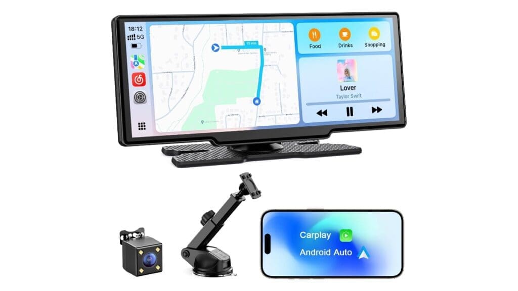 Add Wireless CarPlay To Any Car With This Portable Display And Get 38% Off Today