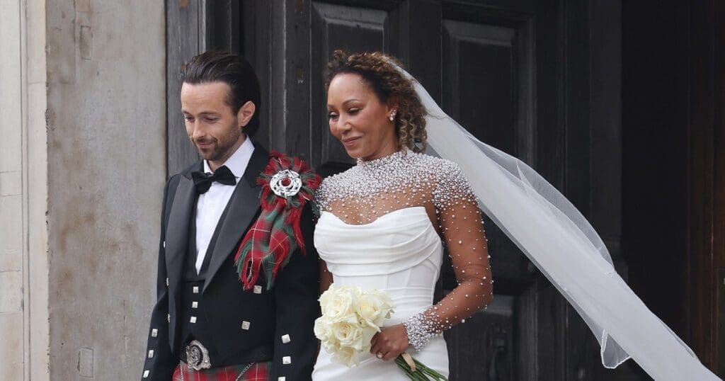 Mel B Marries Rory McPhee In London's St. Paul's Cathedral