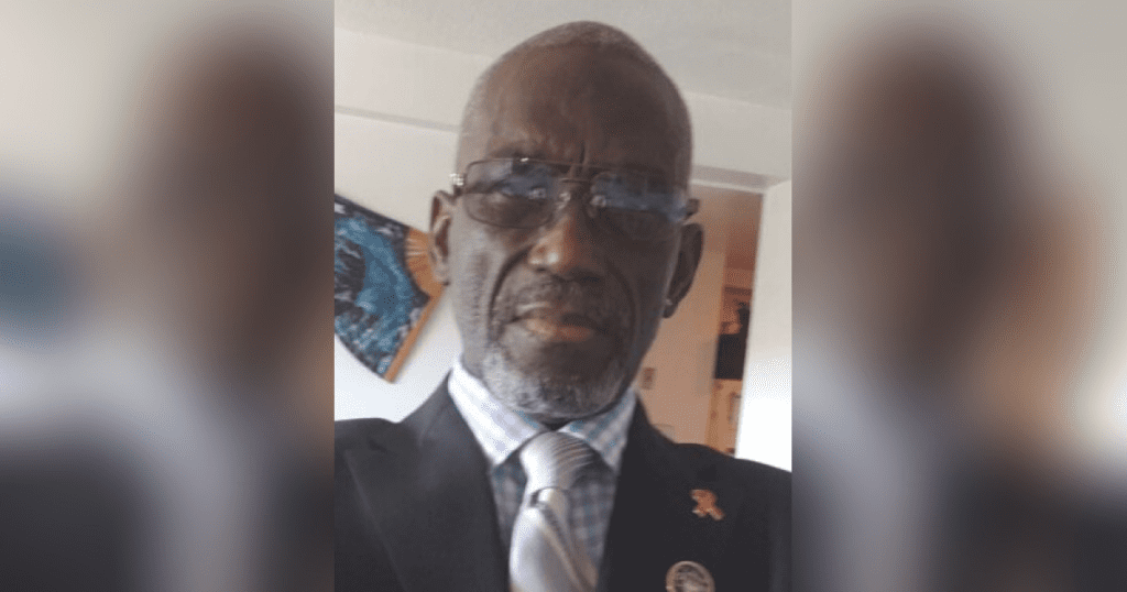 Obituary for Leon Brown | Bynes-Royall Funeral Home Man in suit with glasses and tie.