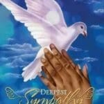 Hands praying with dove and "Deepest Sympathy".