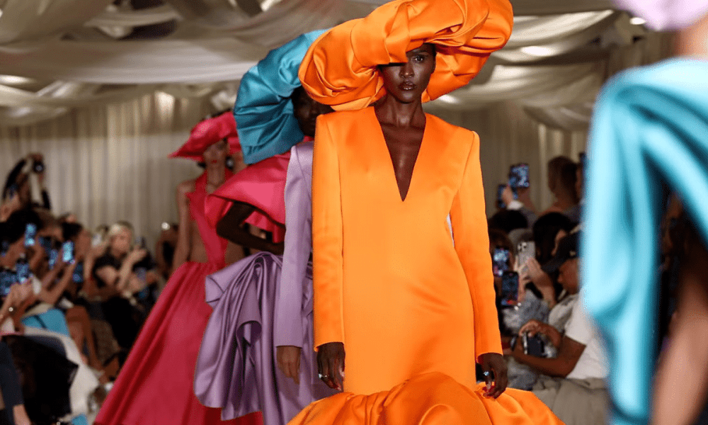 Lacy Redway Brings High-Gloss ‘Liquid Wave’ To Christian Siriano’s NYFW Runway Presentation Lacy Redway Brings High-Gloss ‘Liquid Wave’ To Christian Siriano's NYFW Runway Presentation