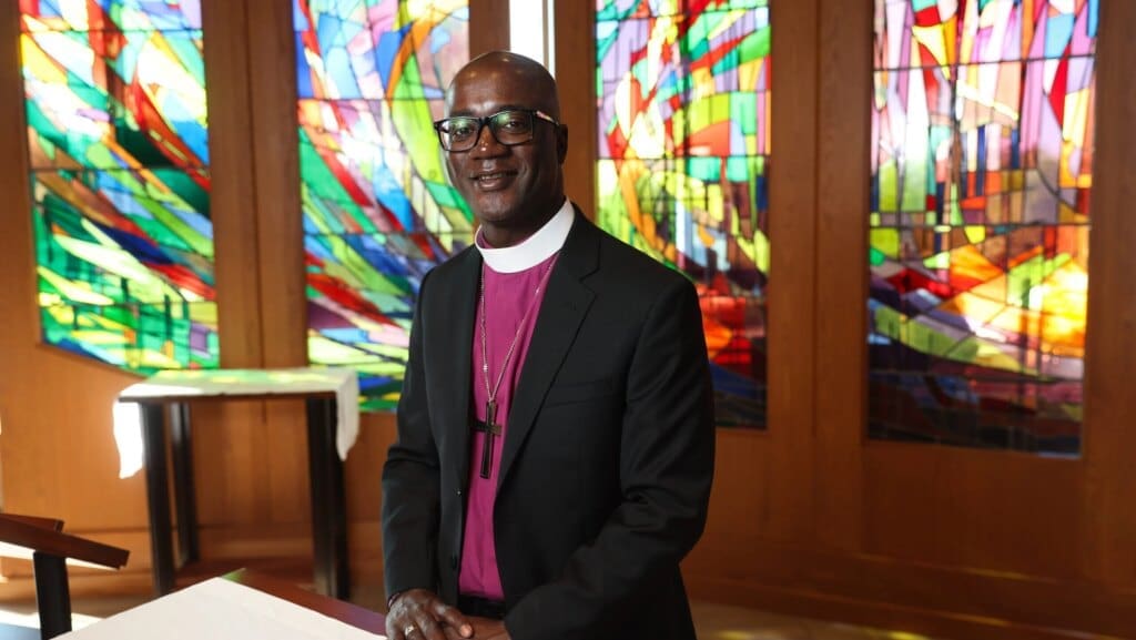 Largest US Lutheran denomination installs Yehiel Curry as its first Black presiding bishop Largest US Lutheran denomination installs Yehiel Curry as its first Black presiding bishop