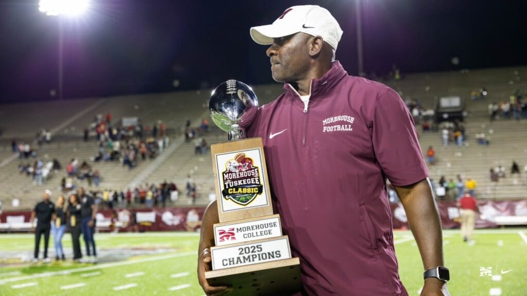 Morehouse stuns Tuskegee with late rally, earns first season win