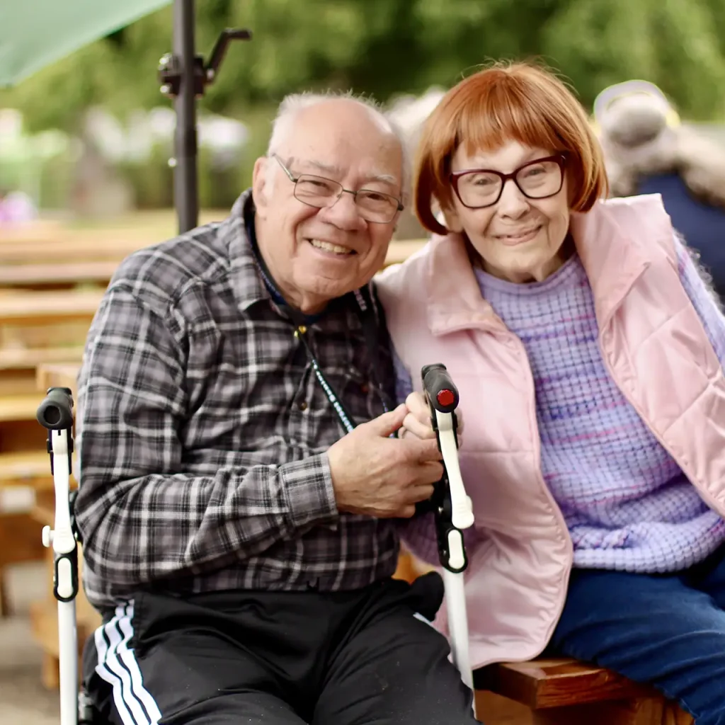 Photo of a senior couple