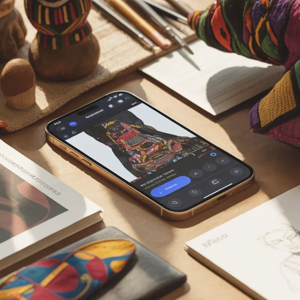 Using Your iPhone to Explore and Appreciate Modern African Art