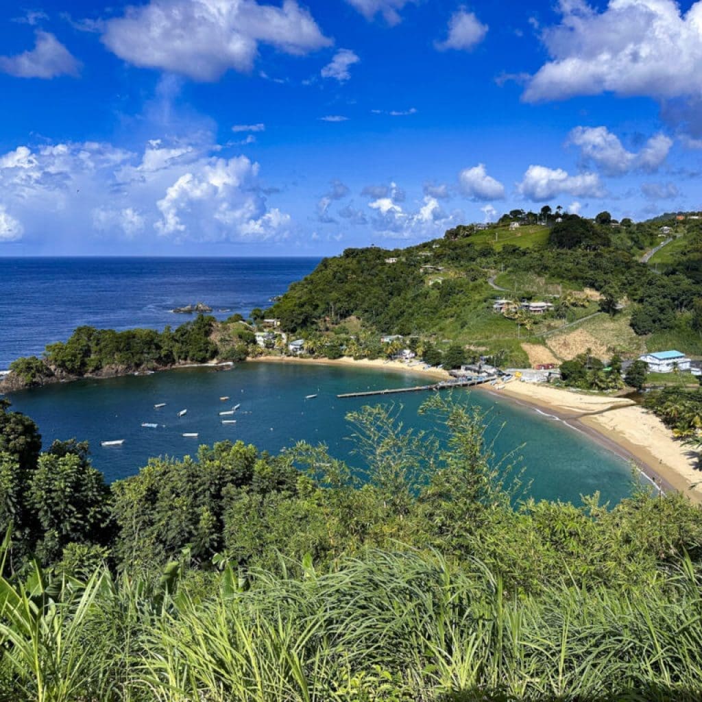Parlatuvier Bay Lookout Tobago